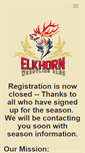 Mobile Screenshot of elkhornwrestling.org